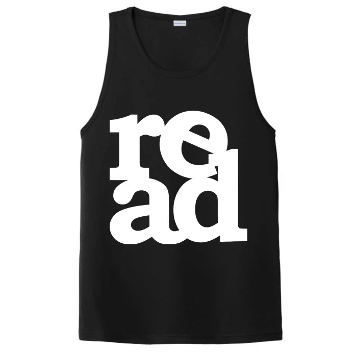 Read Logo Performance Tank