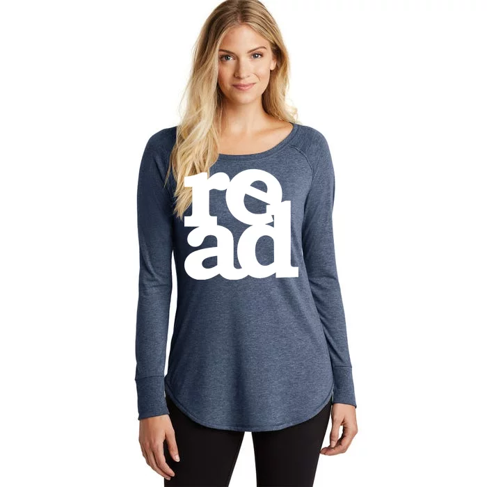 Read Logo Women's Perfect Tri Tunic Long Sleeve Shirt