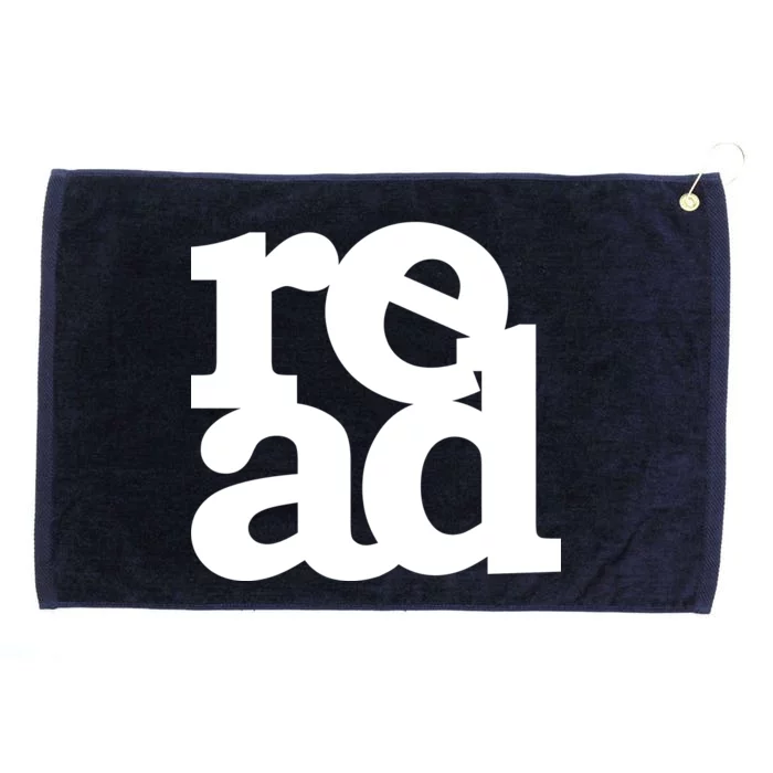 Read Logo Grommeted Golf Towel