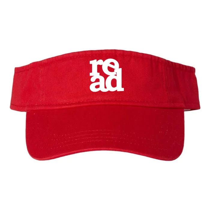 Read Logo Valucap Bio-Washed Visor