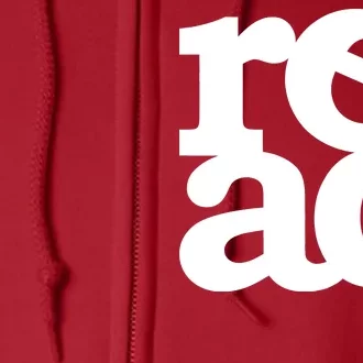 Read Logo Full Zip Hoodie