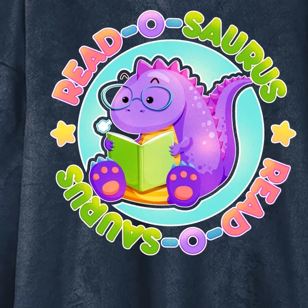 Read-O-Saurus Hooded Wearable Blanket