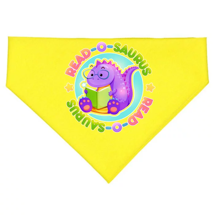 Read-O-Saurus USA-Made Doggie Bandana