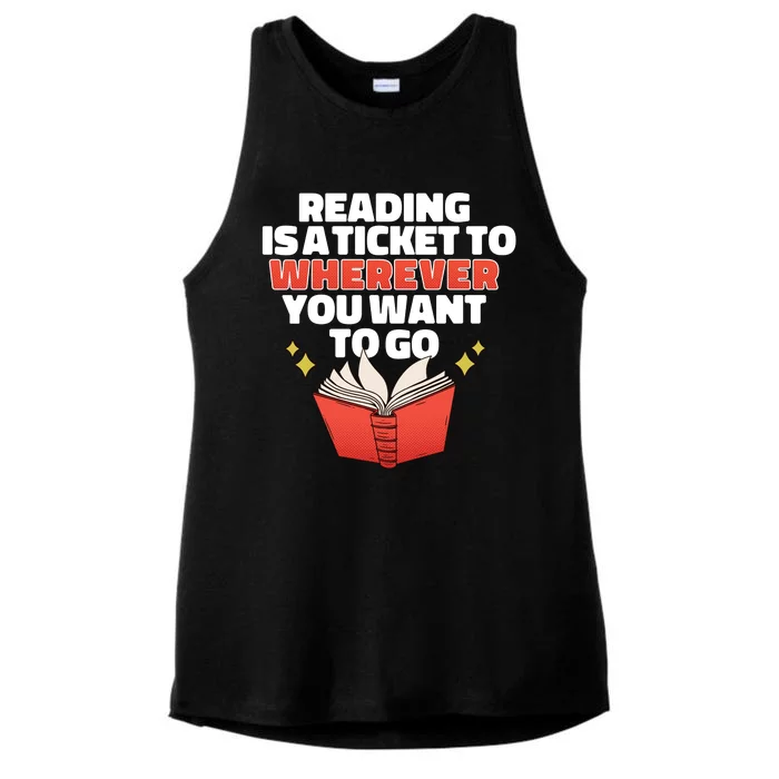 Reading Imagination Ladies Tri-Blend Wicking Tank