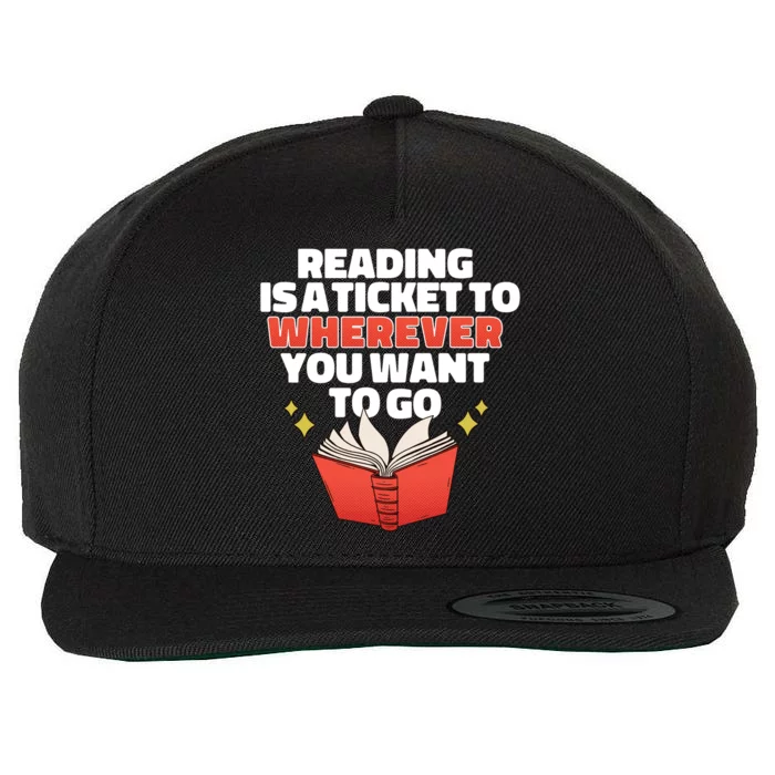 Reading Imagination Wool Snapback Cap