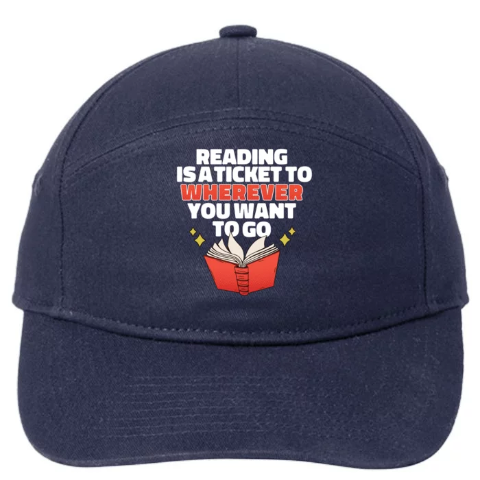 Reading Imagination 7-Panel Snapback Hat