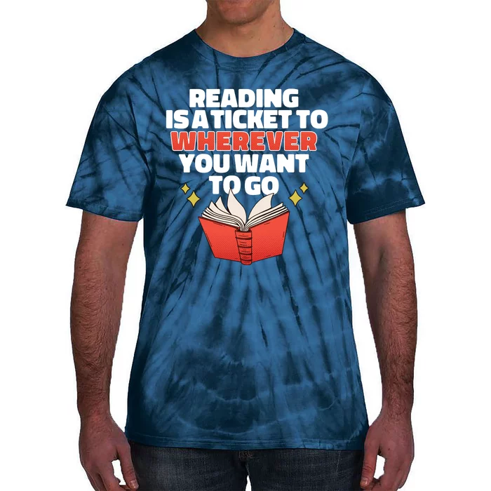 Reading Imagination Tie-Dye T-Shirt