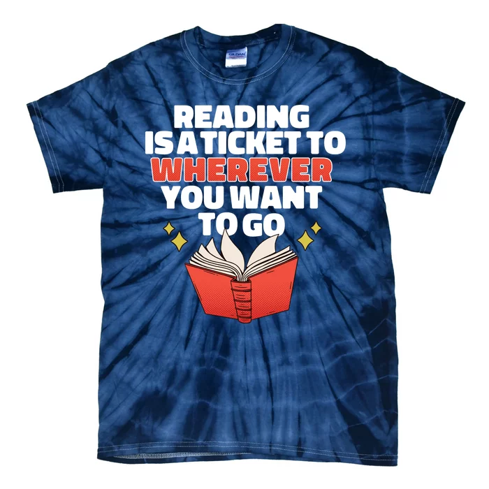 Reading Imagination Tie-Dye T-Shirt