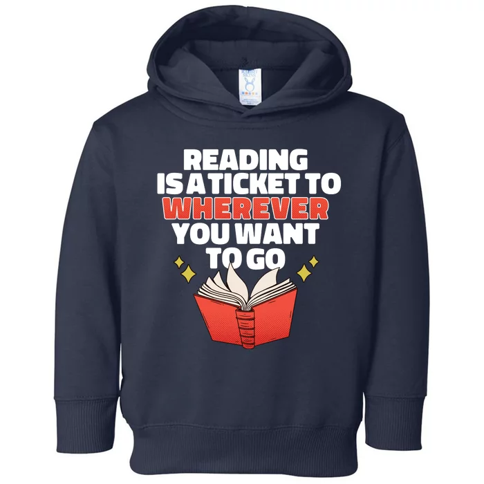 Reading Imagination Toddler Hoodie