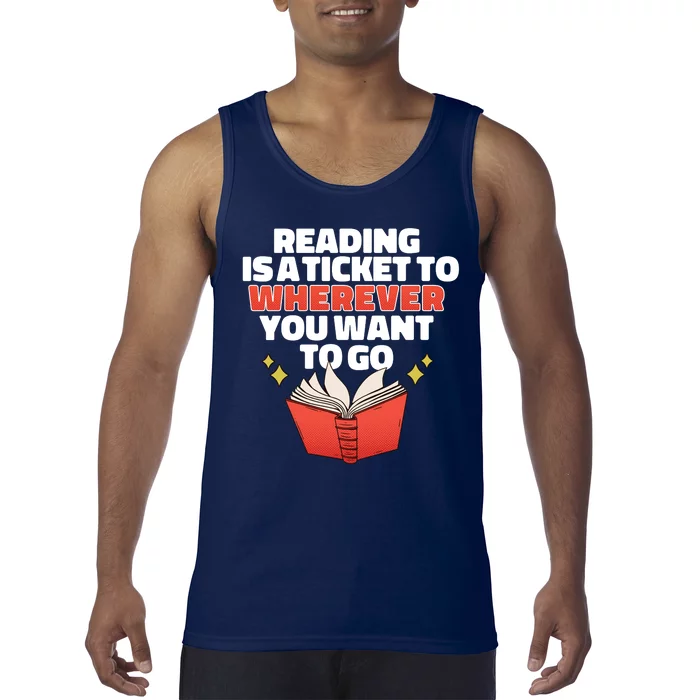 Reading Imagination Tank Top