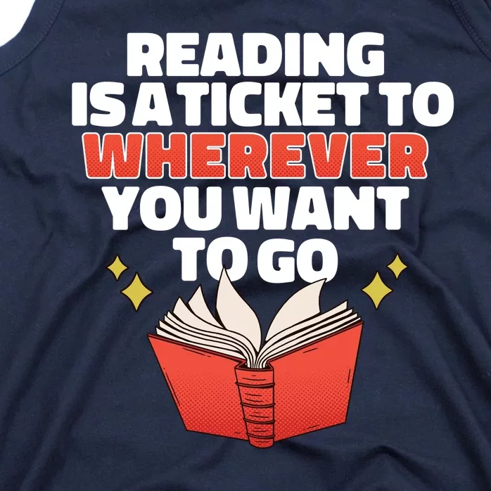 Reading Imagination Tank Top