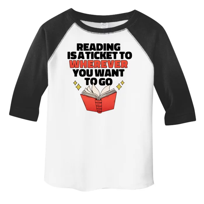 Reading Imagination Toddler Fine Jersey T-Shirt