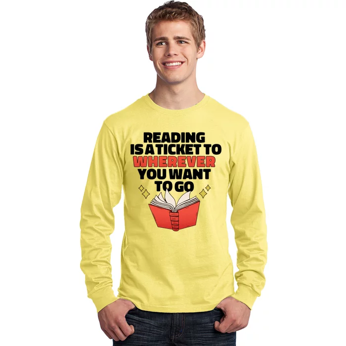 Reading Imagination Long Sleeve Shirt