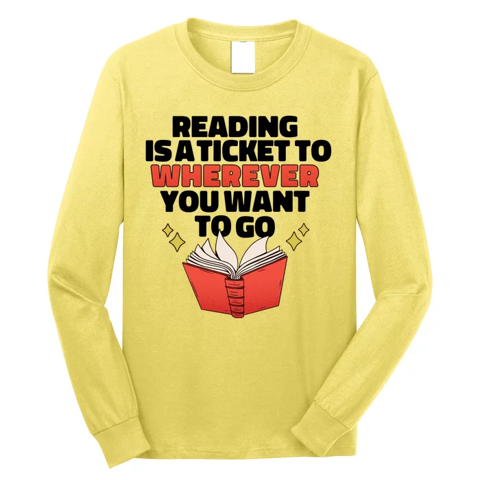 Reading Imagination Long Sleeve Shirt