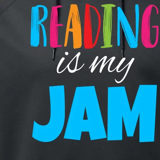 Reading Is My Jam Performance Fleece Hoodie