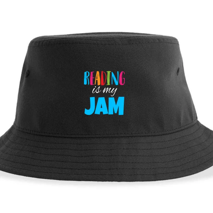 Reading Is My Jam Sustainable Bucket Hat