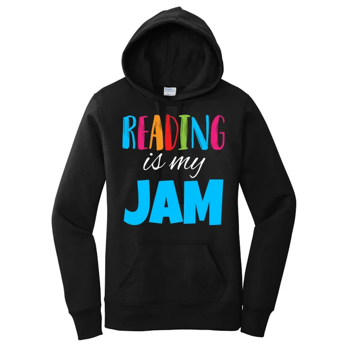 Reading Is My Jam Women's Pullover Hoodie