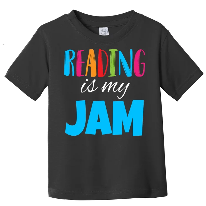 Reading Is My Jam Toddler T-Shirt