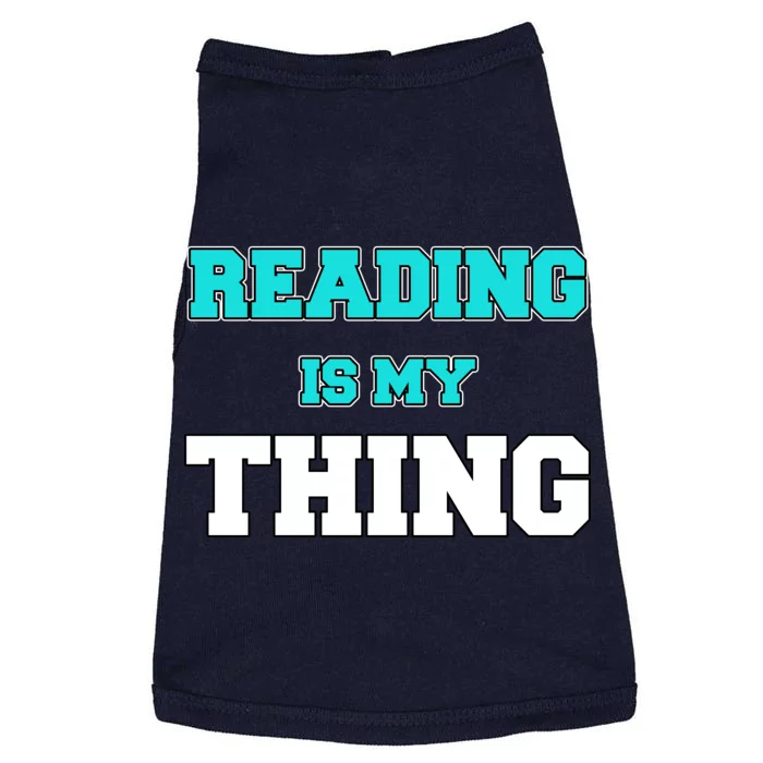 Reading Is My Thing Doggie Tank