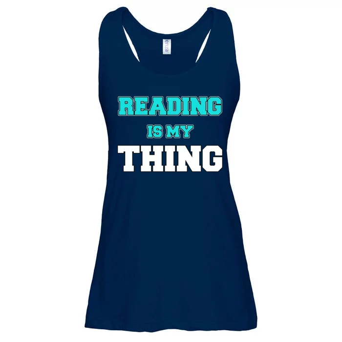 Reading Is My Thing Ladies Essential Flowy Tank