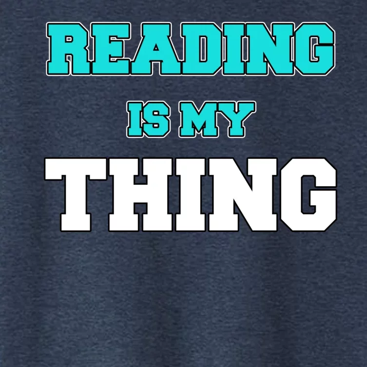 Reading Is My Thing Women's Crop Top Tee