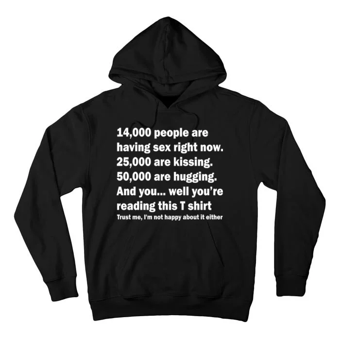 Reading This Funny Single Life Quote Tall Hoodie