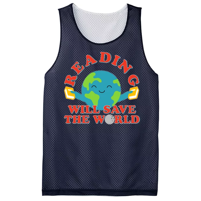 Reading Will Save The World Mesh Reversible Basketball Jersey Tank