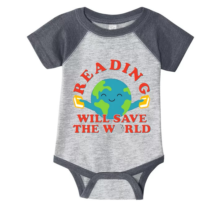 Reading Will Save The World Infant Baby Jersey Bodysuit