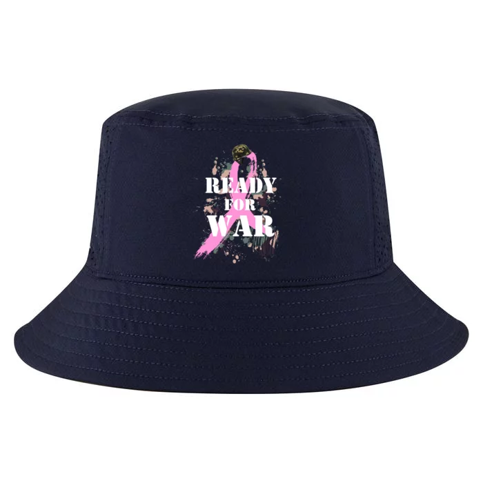 Ready For War Breast Cancer Cool Comfort Performance Bucket Hat