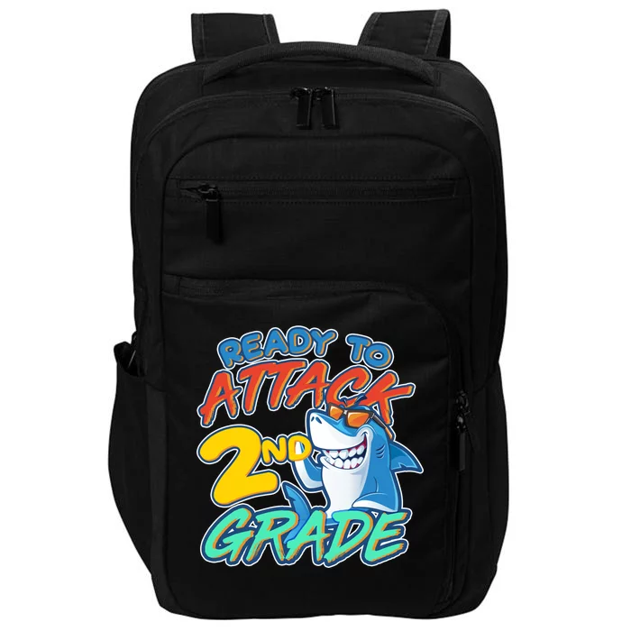 Ready to Attack 2nd Grade Shark Impact Tech Backpack