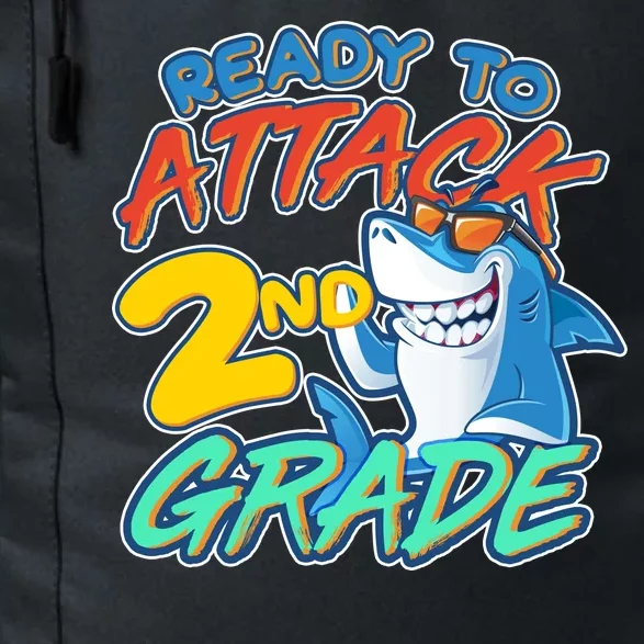 Ready to Attack 2nd Grade Shark Daily Commute Backpack