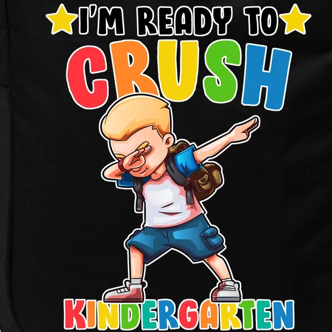 Ready To Crush Kindergarten Dabbing Boy Impact Tech Backpack