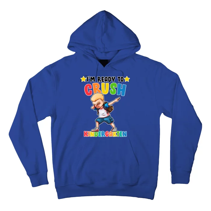 Ready To Crush Kindergarten Dabbing Boy Hoodie