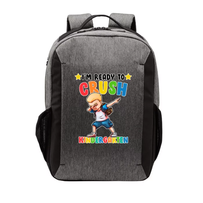 Ready To Crush Kindergarten Dabbing Boy Vector Backpack