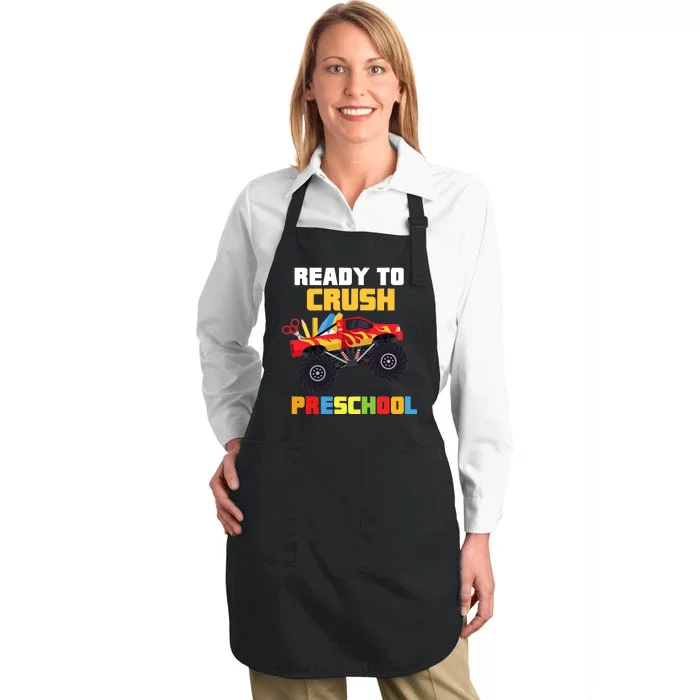 Ready To Crush Preschool Full-Length Apron With Pocket