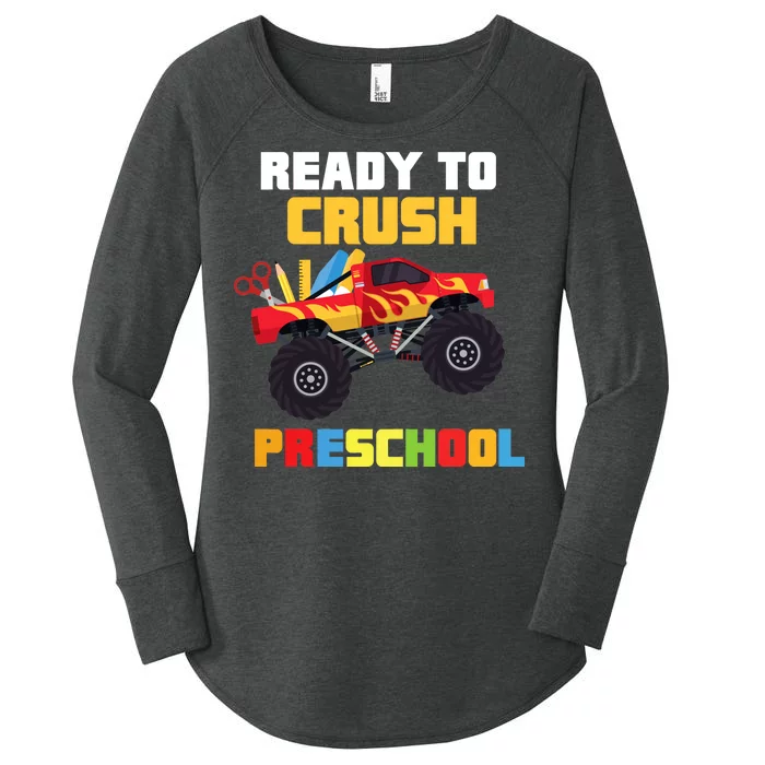 Ready To Crush Preschool Women's Perfect Tri Tunic Long Sleeve Shirt