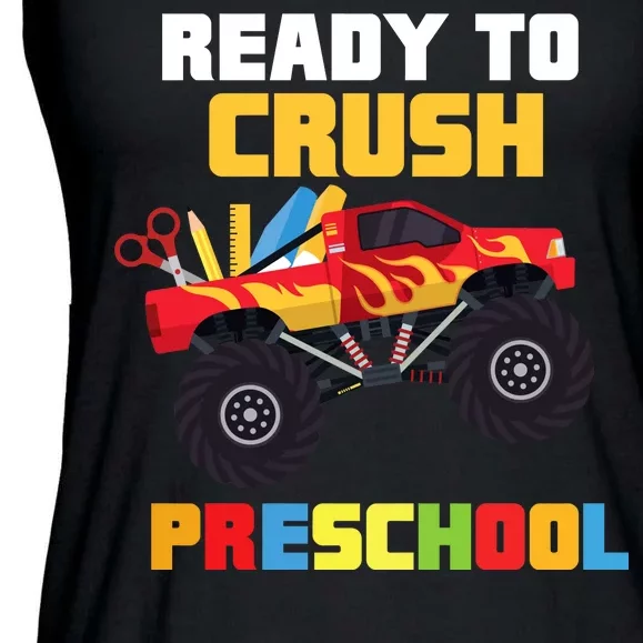 Ready To Crush Preschool Ladies Essential Flowy Tank