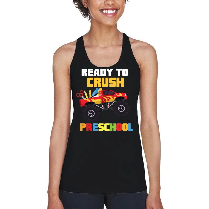 Ready To Crush Preschool Women's Racerback Tank