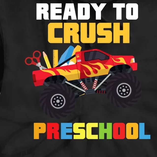 Ready To Crush Preschool Tie Dye Hoodie