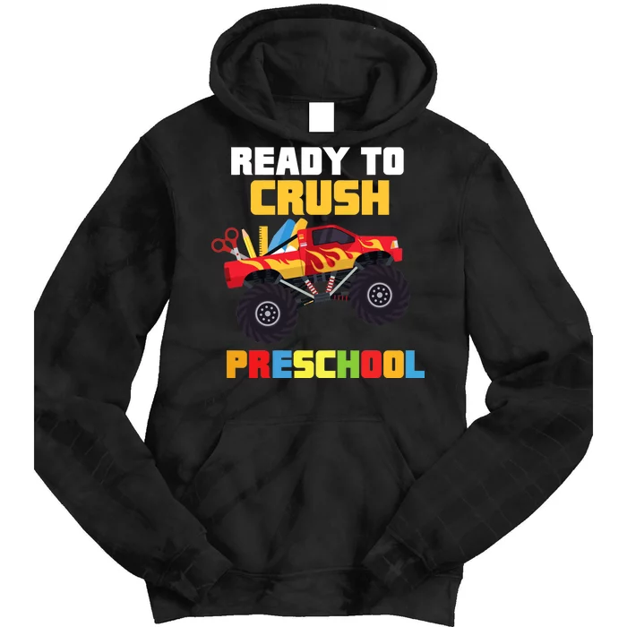 Ready To Crush Preschool Tie Dye Hoodie