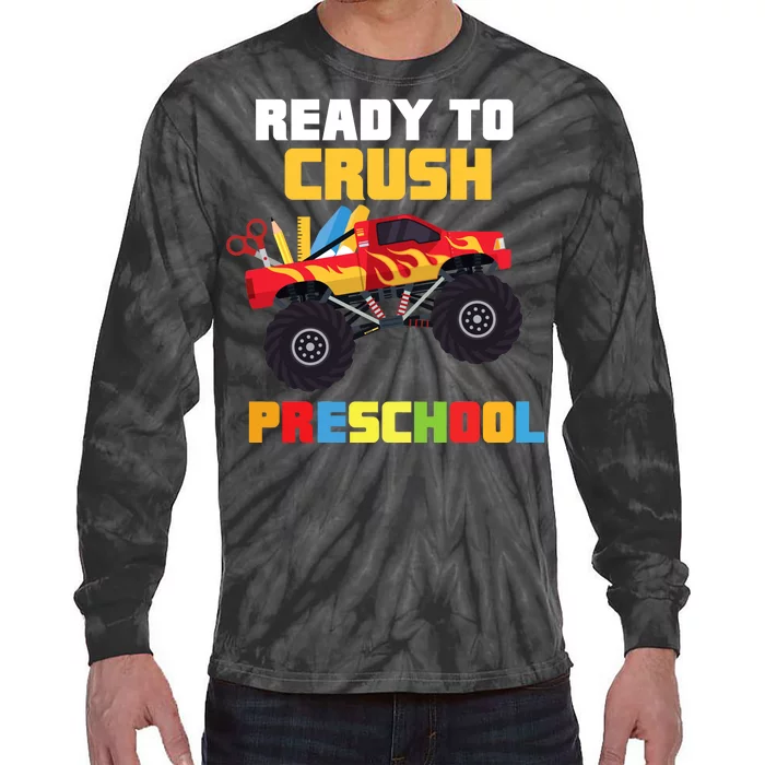 Ready To Crush Preschool Tie-Dye Long Sleeve Shirt