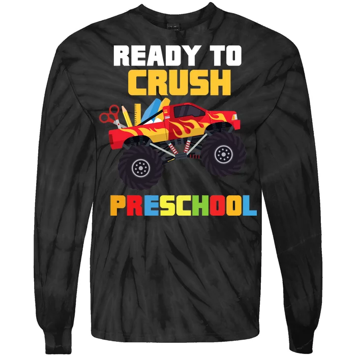 Ready To Crush Preschool Tie-Dye Long Sleeve Shirt