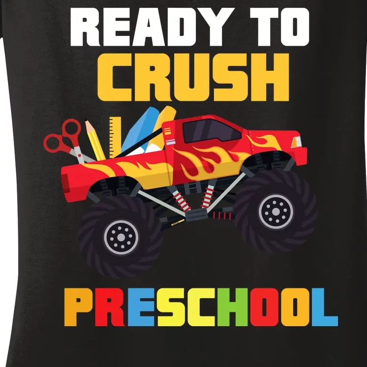 Ready To Crush Preschool Women's V-Neck T-Shirt