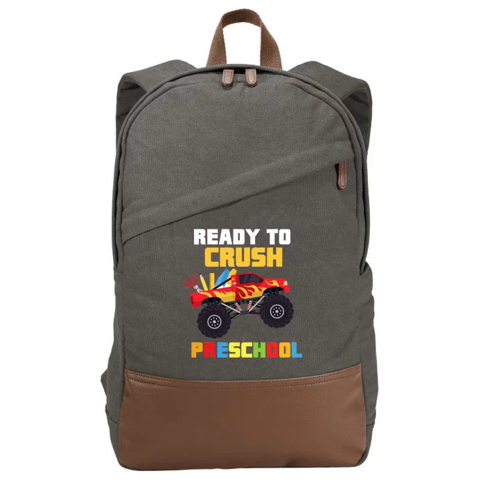 Ready To Crush Preschool Cotton Canvas Backpack