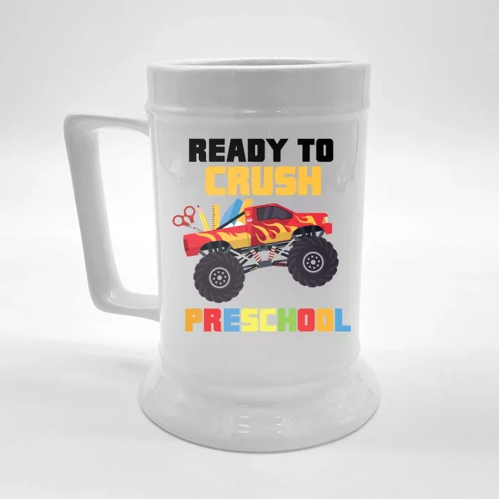 Ready To Crush Preschool Front & Back Beer Stein