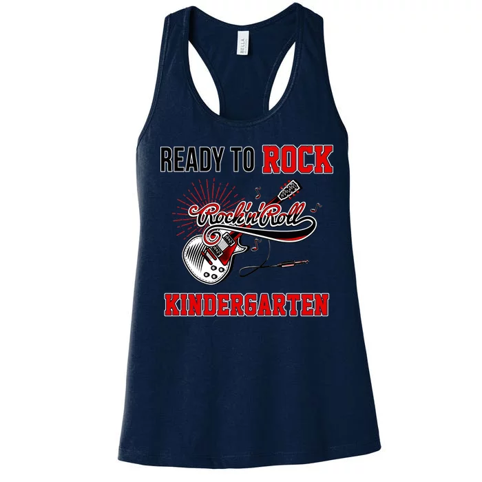 Ready To Rock Kindergarten Women's Racerback Tank