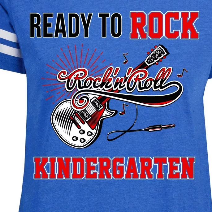 Ready To Rock Kindergarten Enza Ladies Jersey Football T-Shirt