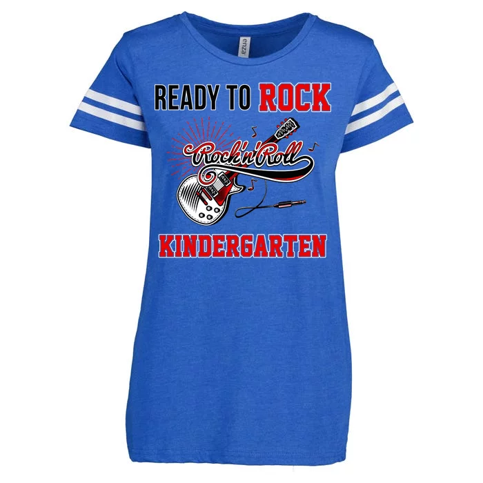 Ready To Rock Kindergarten Enza Ladies Jersey Football T-Shirt