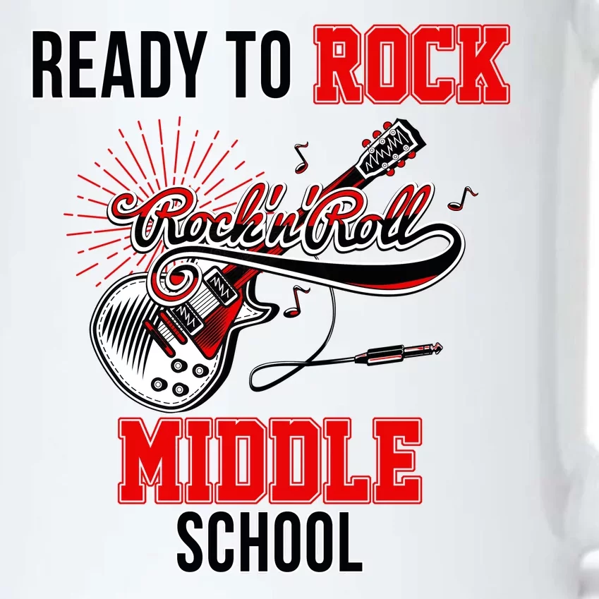 Ready To Rock Middle School Black Color Changing Mug