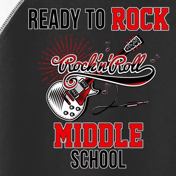 Ready To Rock Middle School Toddler Fine Jersey T-Shirt